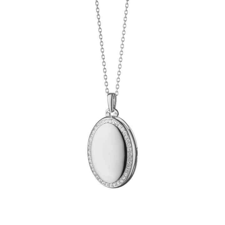 The Four Image "Midi" Sapphire Locket - 22in
