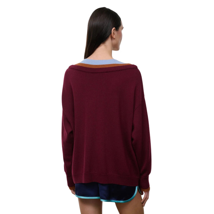 Norman Sweater in Pinot/Multi