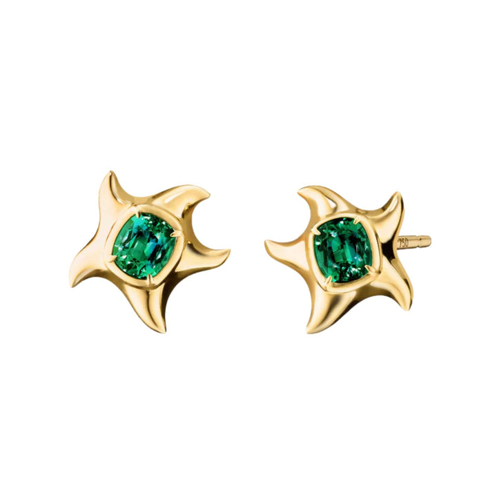 Tourmaline Starfish Earring