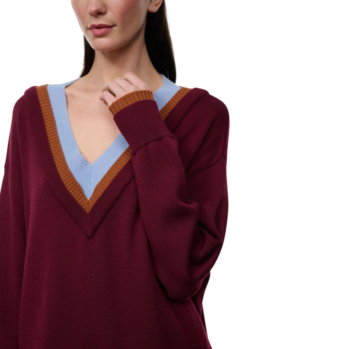 Norman Sweater in Pinot/Multi