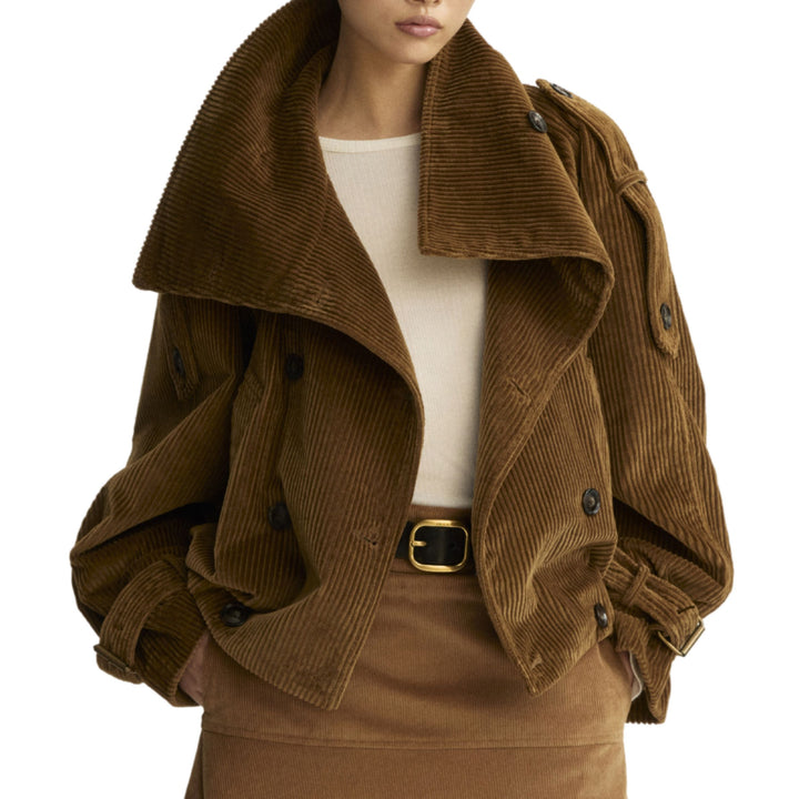Hendrix Moto Jacket in Saddle