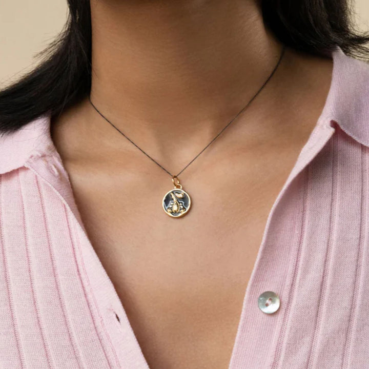 "Frankie" Delicate Black Steel Chain - 17in