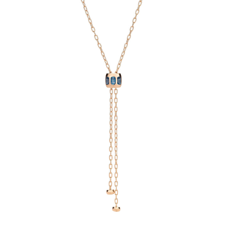 Necklace Iconica Fancy RG London Blue Topaz