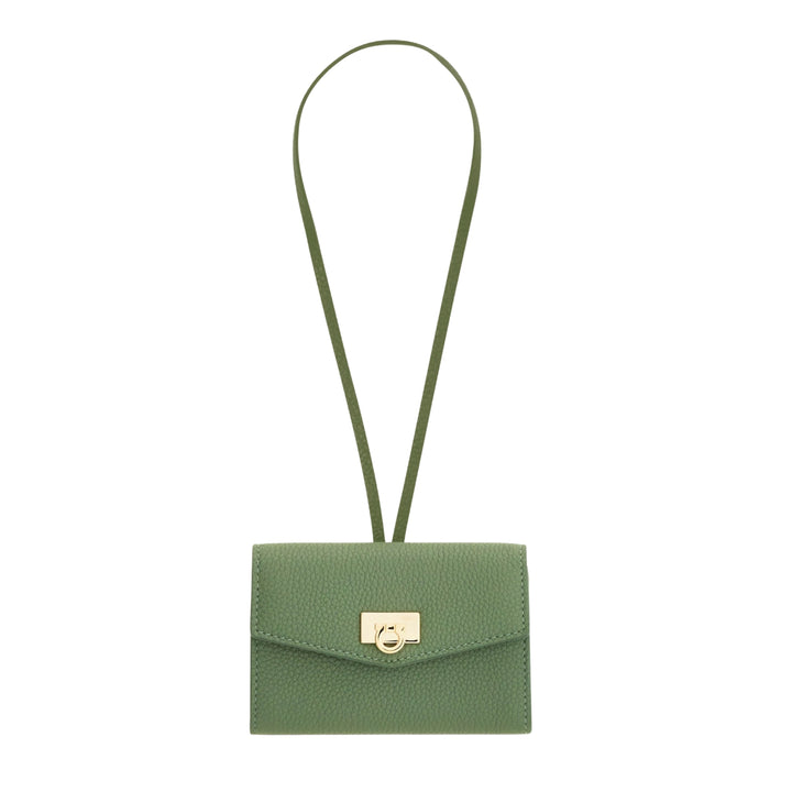 Card Holder Bag Charm - Seagrass