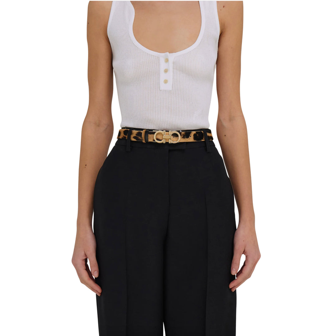 Donna H.25 Belt - Leopard Print