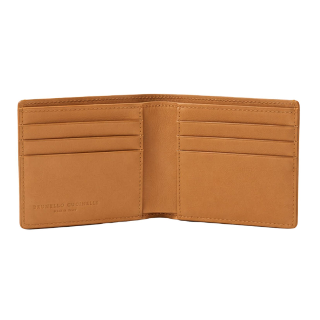 Leather Wallet - Cognac