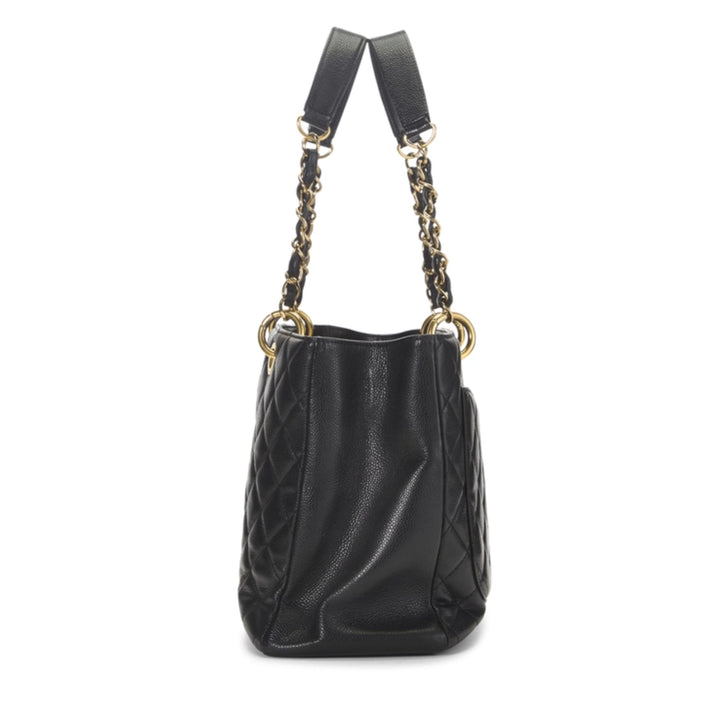 Chanel Grand Shopping Tote in Black Caviar