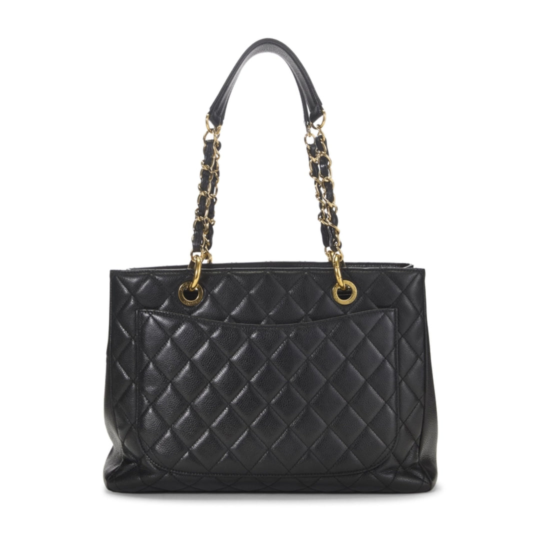 Chanel Grand Shopping Tote in Black Caviar