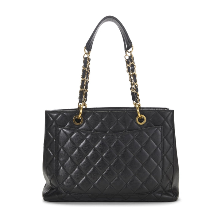 Chanel Grand Shopping Tote in Black Caviar