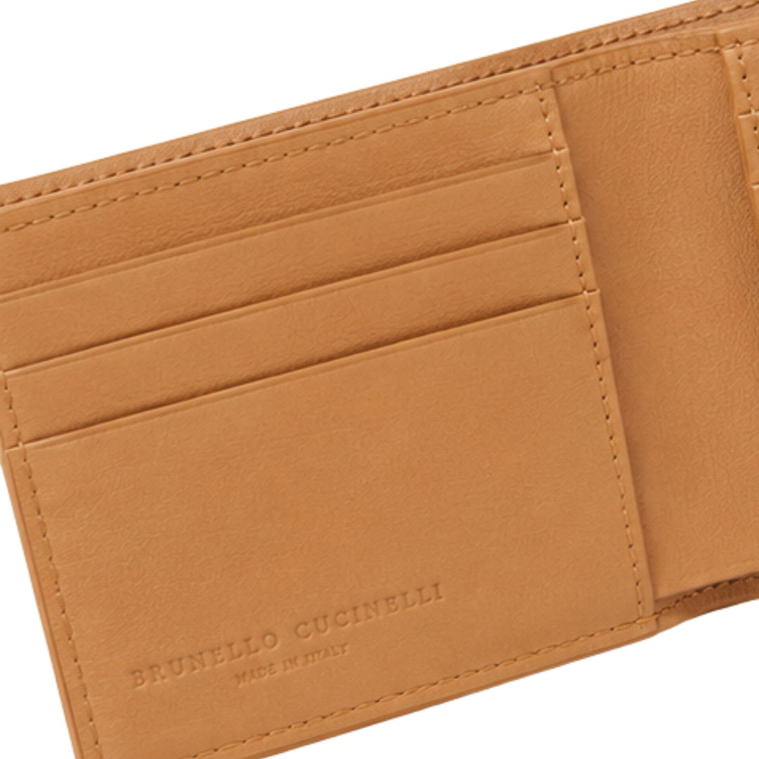 Leather Wallet - Cognac
