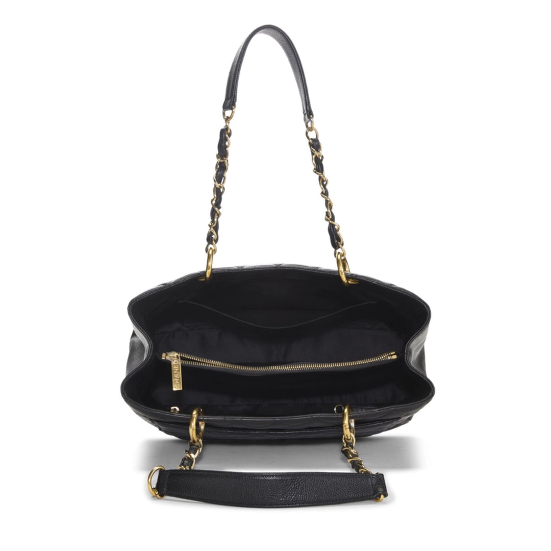 Chanel Grand Shopping Tote in Black Caviar