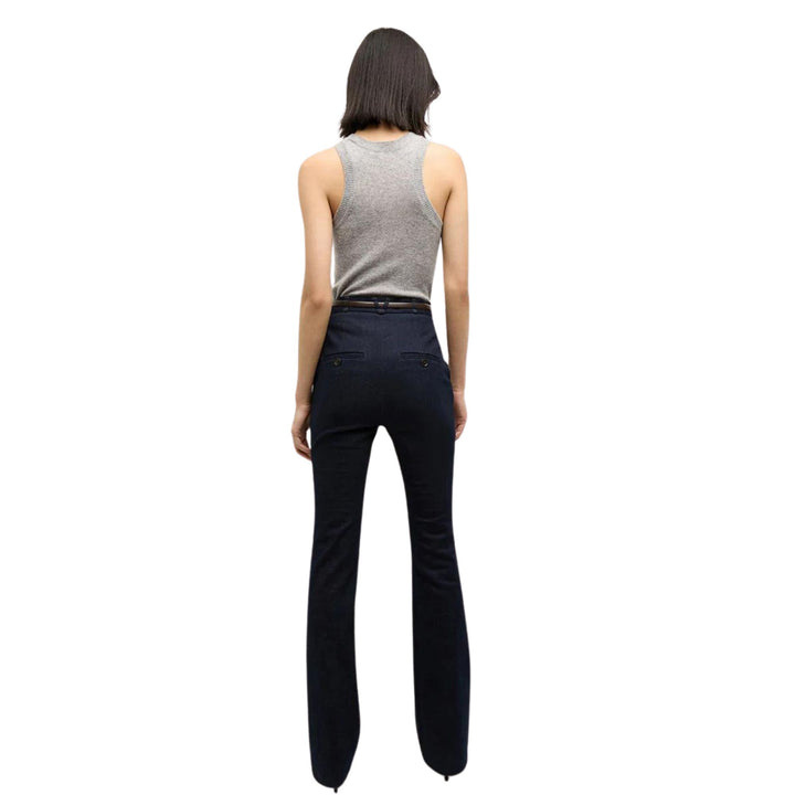 Gracie Pant with Belt - Midnight Wash