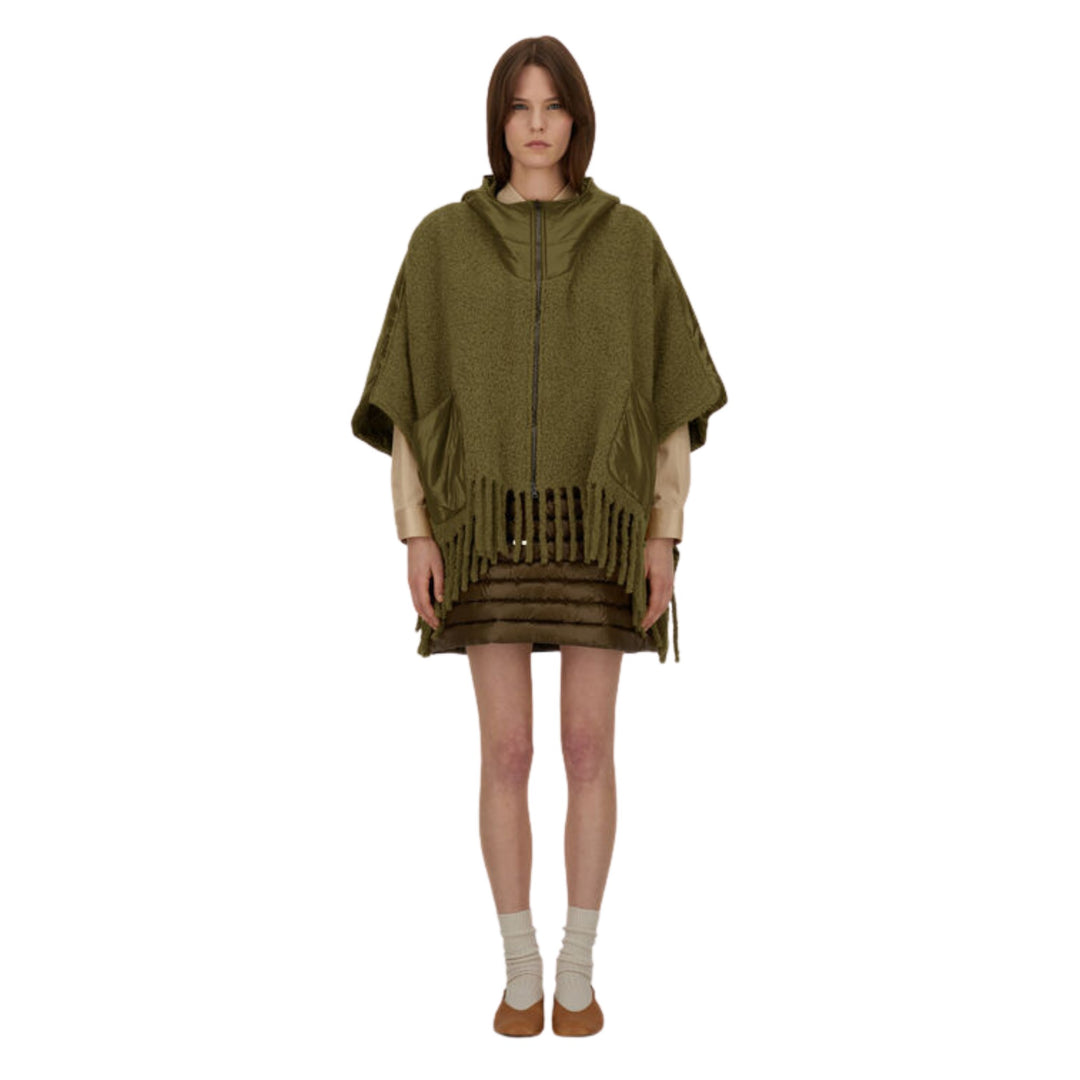 Boucle Alpaca Wool Poncho