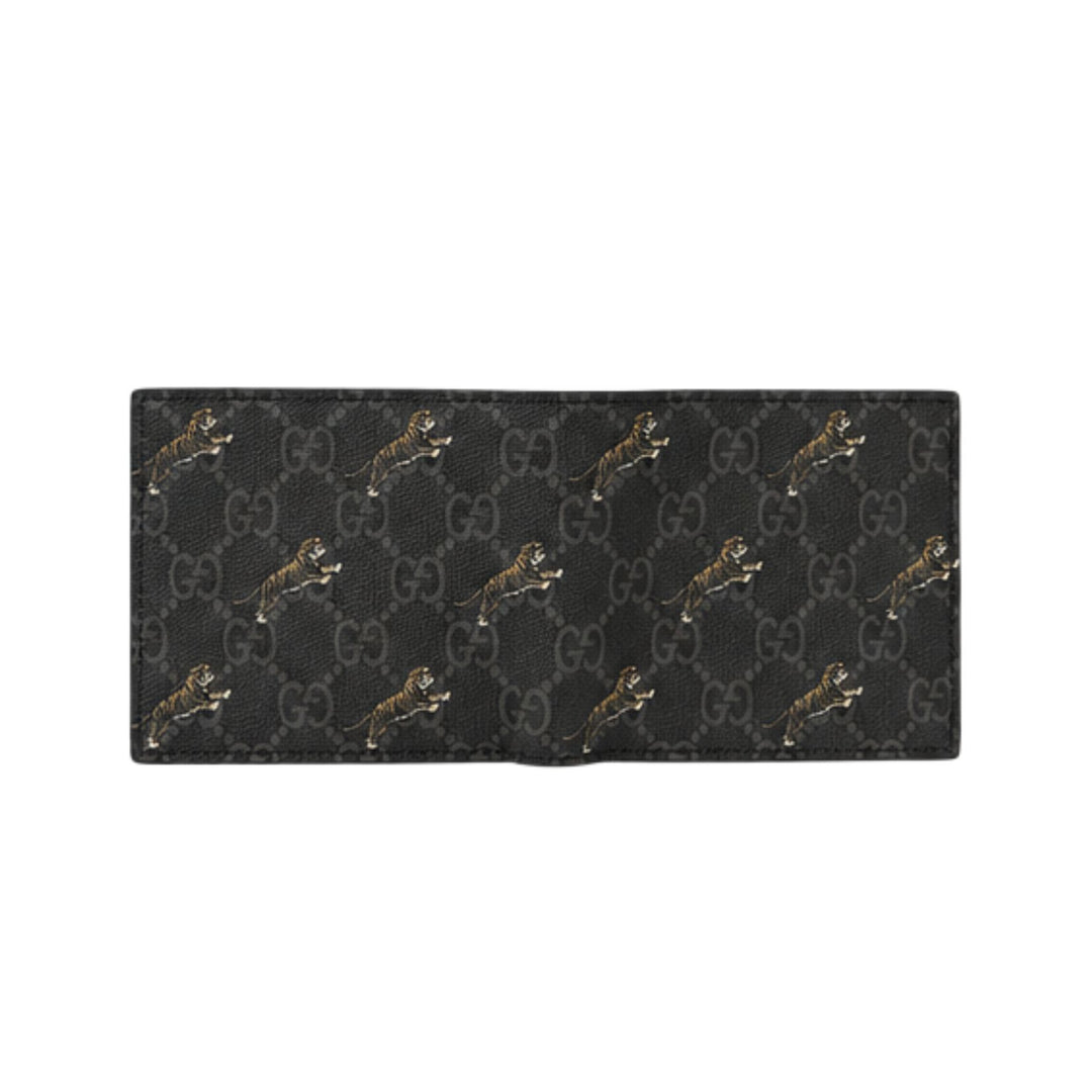 Gucci GG Supreme Tiger Bifold Wallet