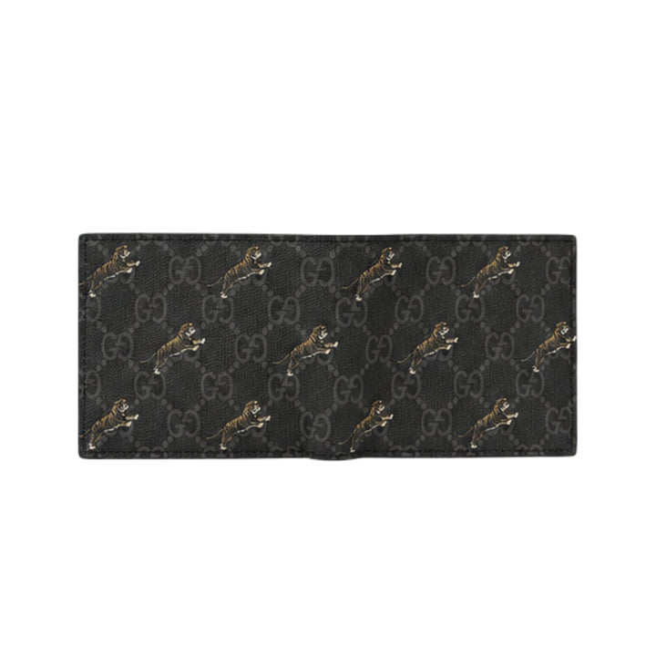 Gucci GG Supreme Tiger Bifold Wallet