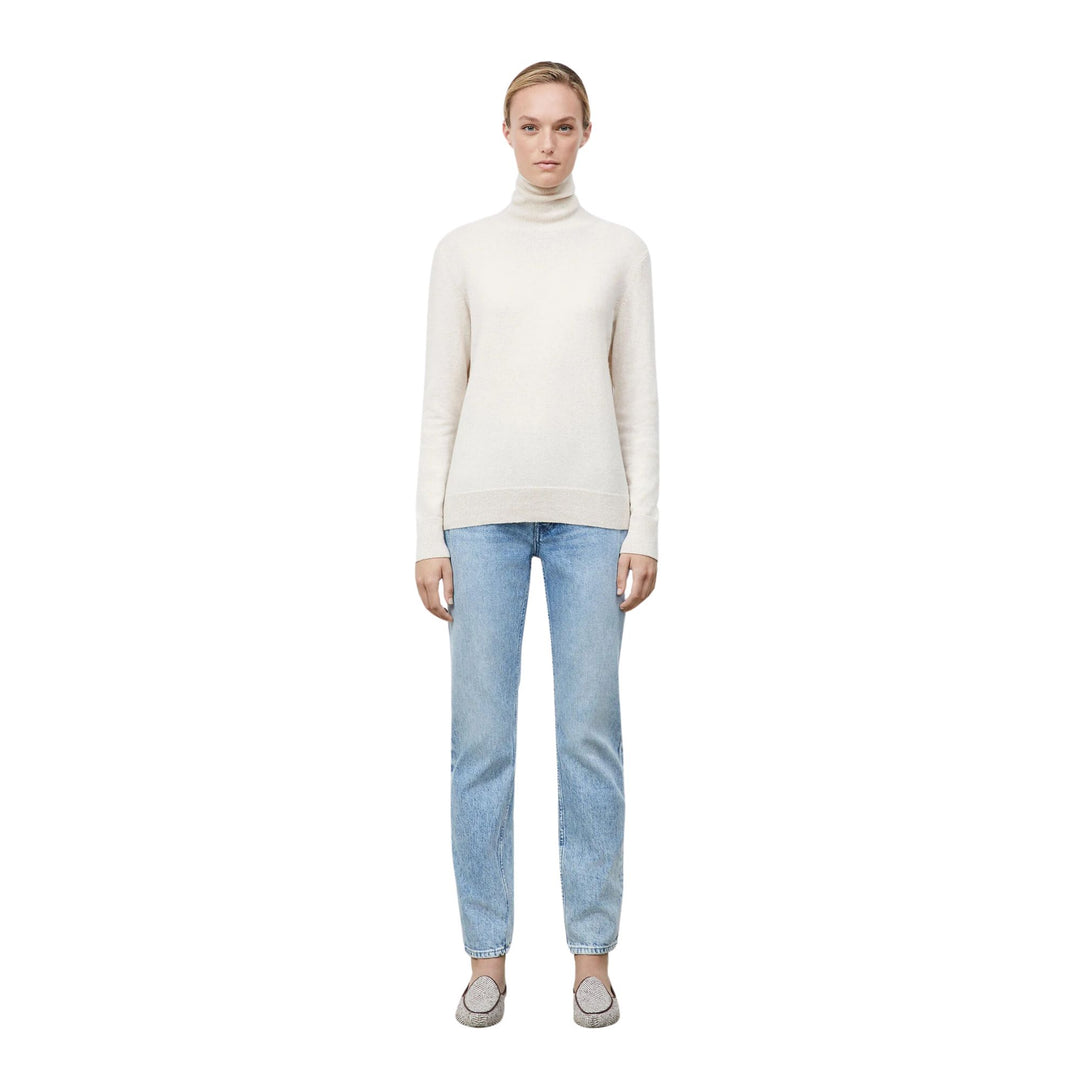 TURTLENECK SWEATER - OATMEAL MELANGE