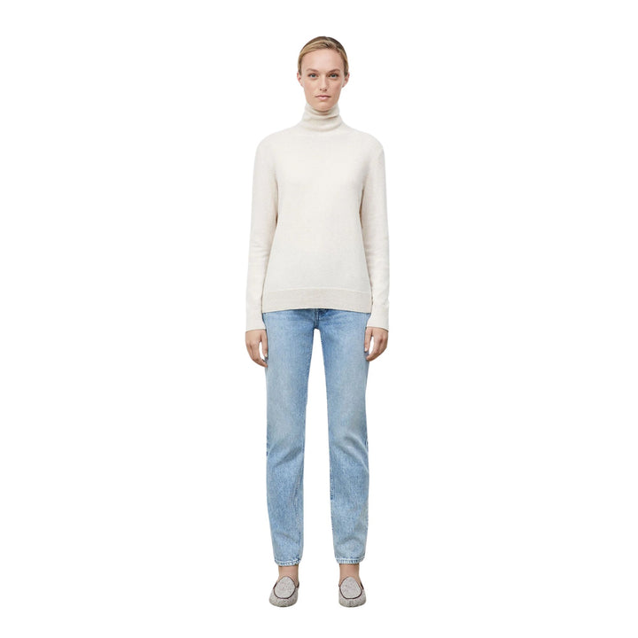 TURTLENECK SWEATER - OATMEAL MELANGE