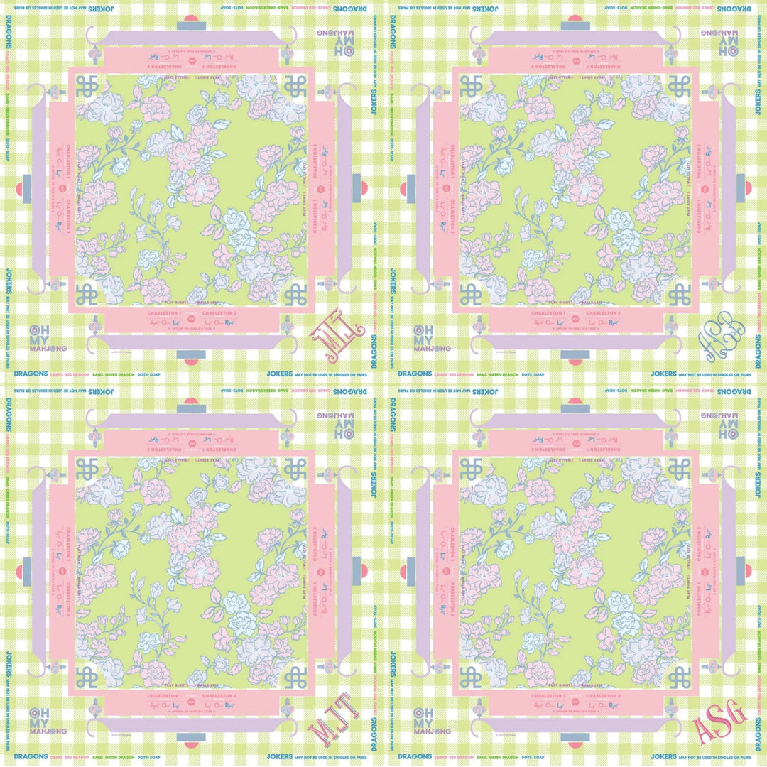 Garden Party Mahjong Mat