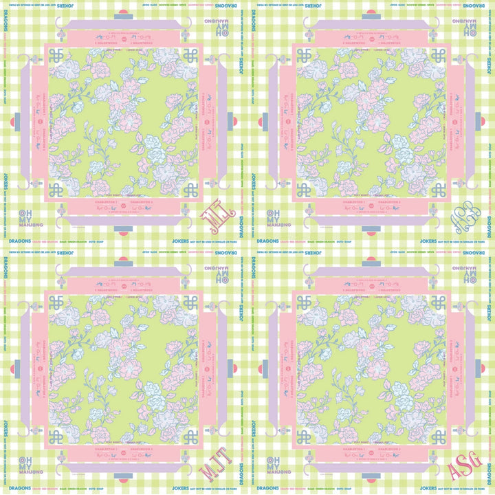 Garden Party Mahjong Mat