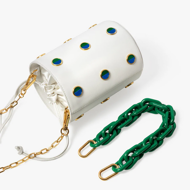 Greenwich Street Bucket Bag Bone Goose