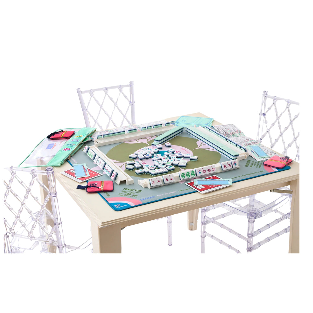 Sage Lotus Mahjong Mat