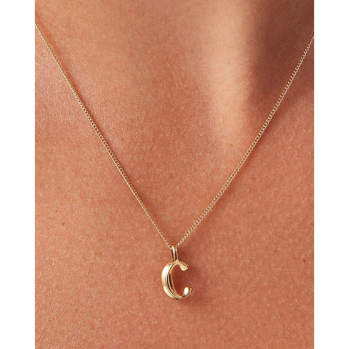"C" Monogram Necklace