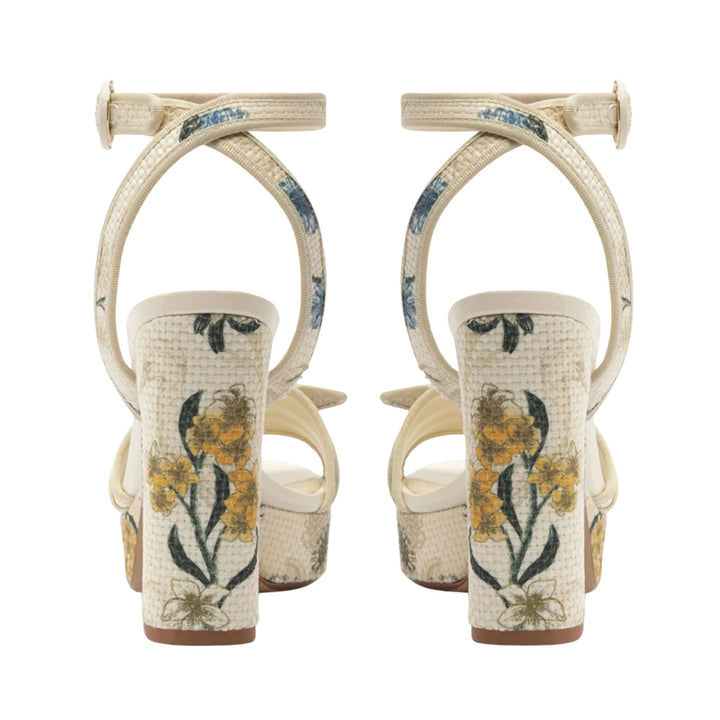 Grossgrain Raffia Platform