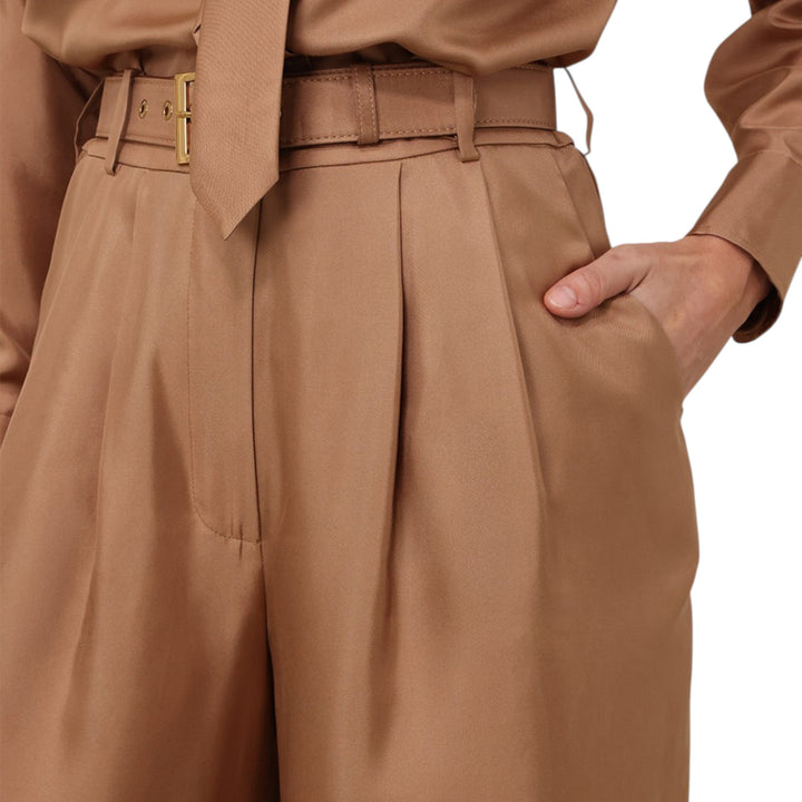 Wide Leg Pant in Biscuit