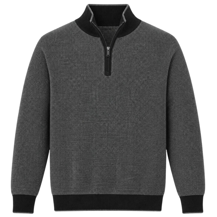 Quarter Zip Cashmere Sweater