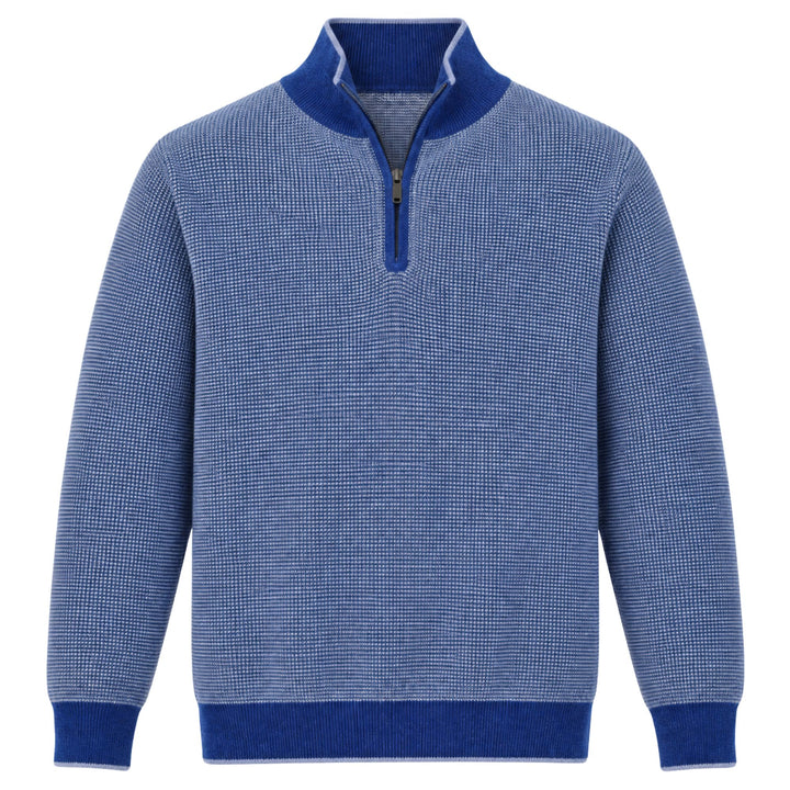 Quarter Zip Cashmere Sweater