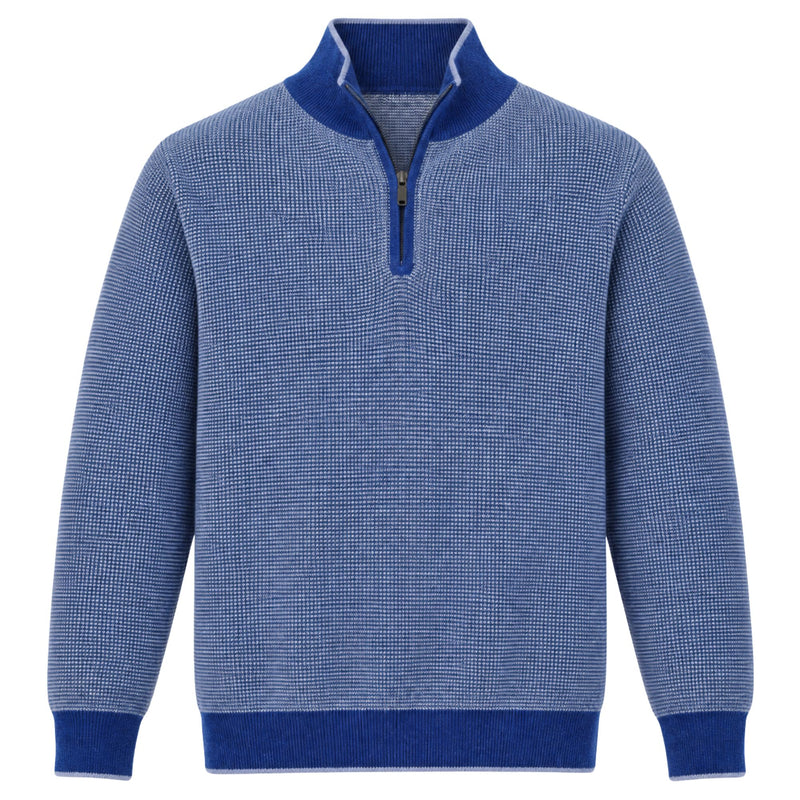 Quarter Zip Cashmere Sweater