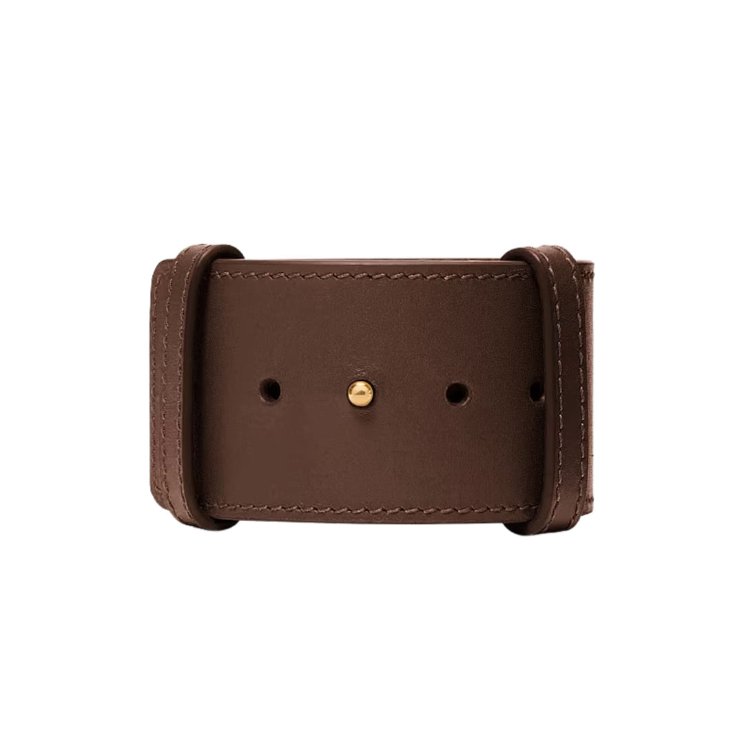 Collar Stud Bracelet in Espresso