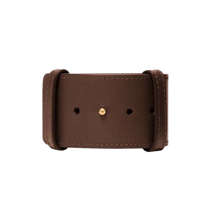 Collar Stud Bracelet in Espresso