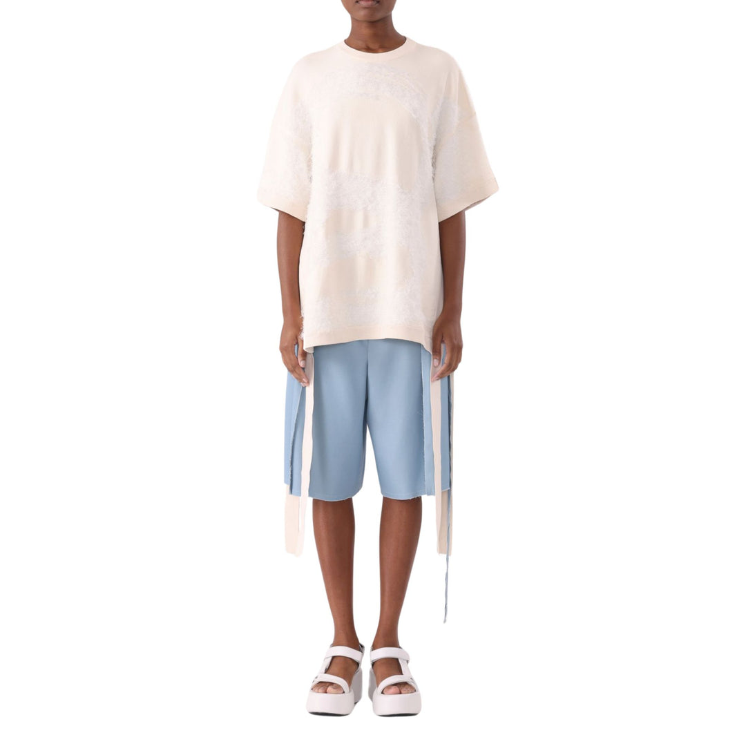 Fringe T-Shirt Sweater