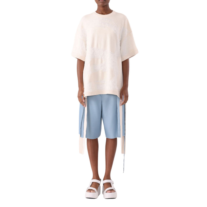 Fringe T-Shirt Sweater