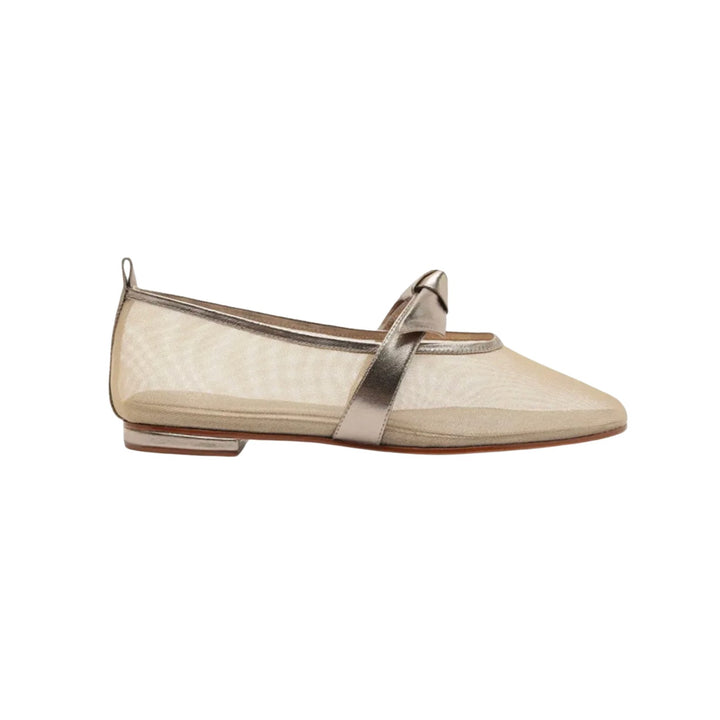 Clarita Ballerina Flat in Luna