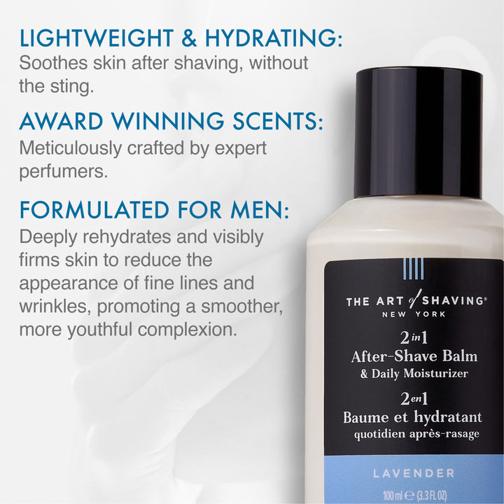 3.3oz After-Shave Balm- Lavender