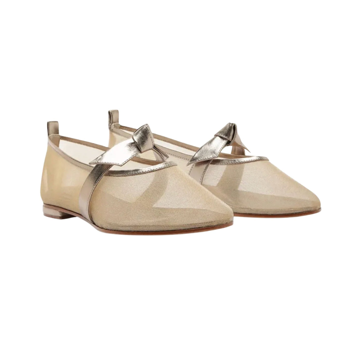 Clarita Ballerina Flat in Luna
