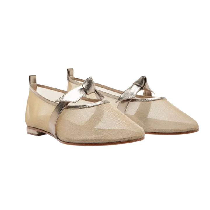 Clarita Ballerina Flat in Luna