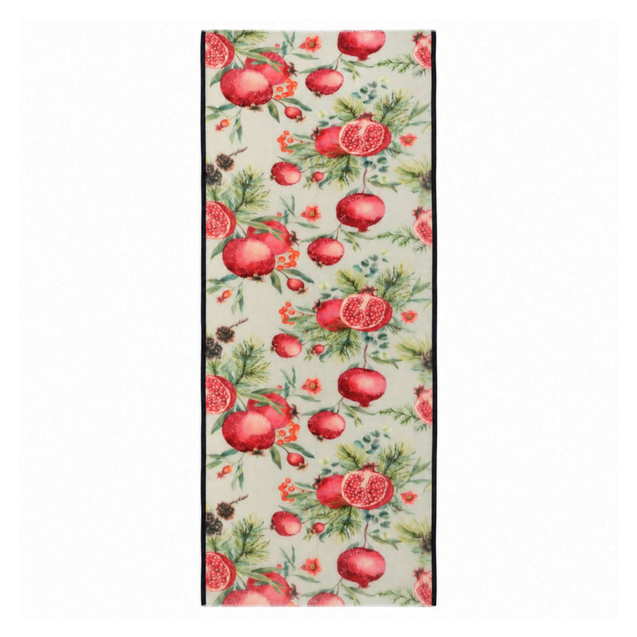Pomegranates Embroidered Stole