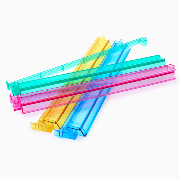 Multicolor Acrylic Rack and Pusher Set