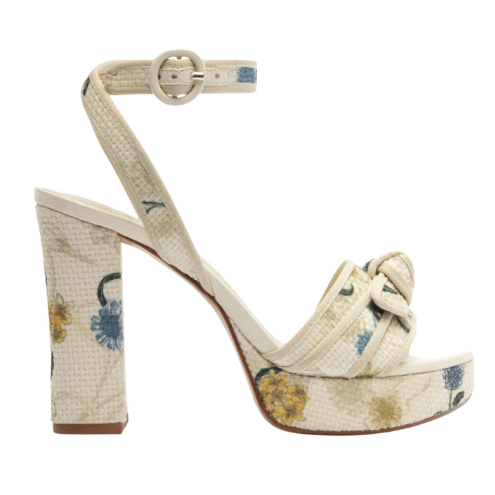 Grossgrain Raffia Platform