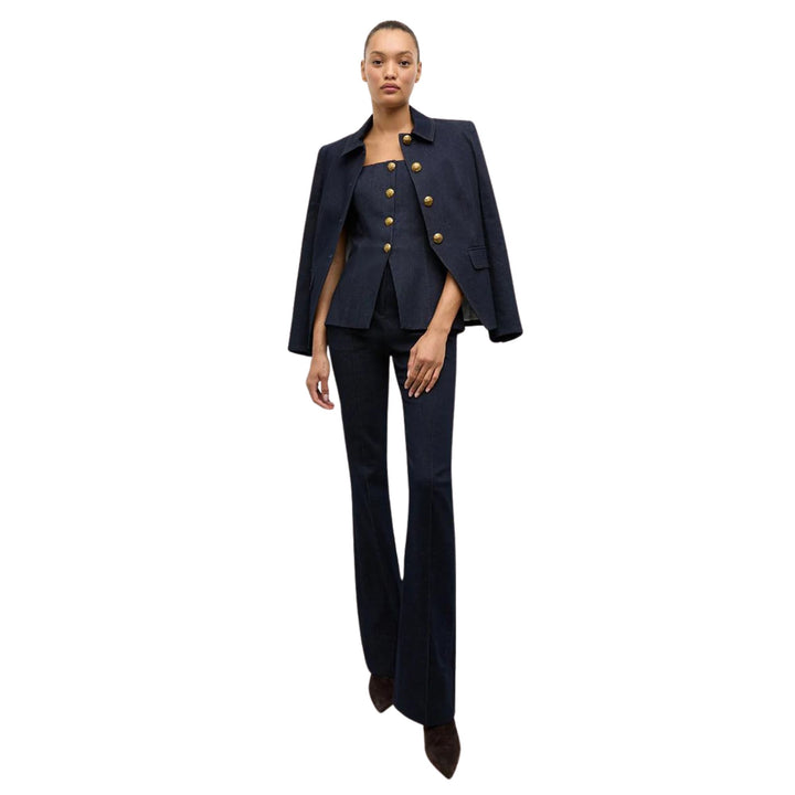 Gracie Pant with Belt - Midnight Wash