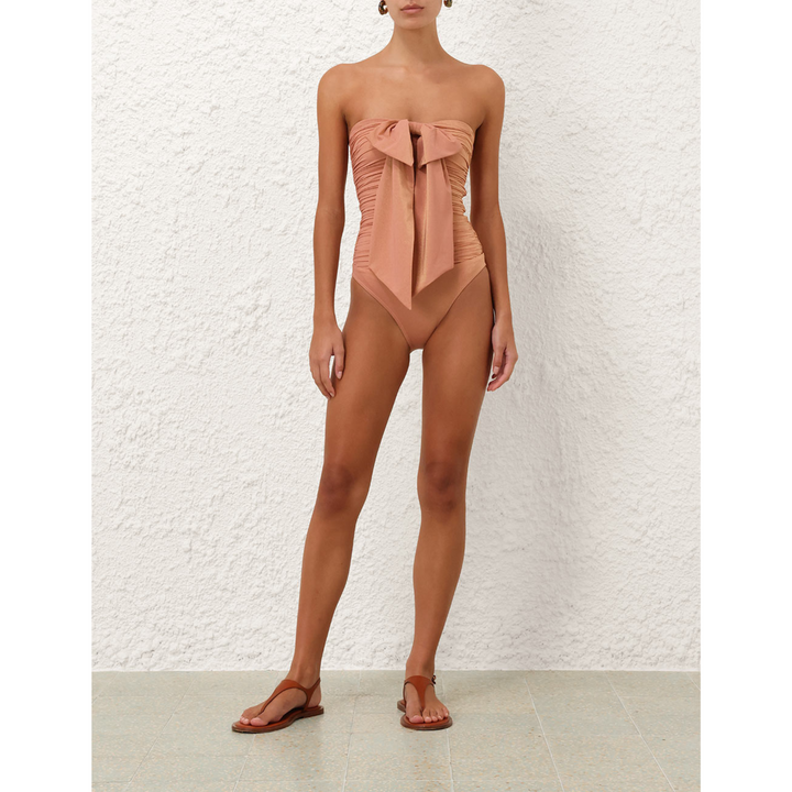 Coco Metallic Drape Bow 1PC