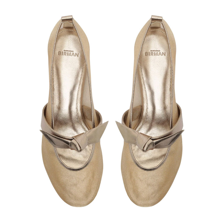 Clarita Ballerina Flat in Luna