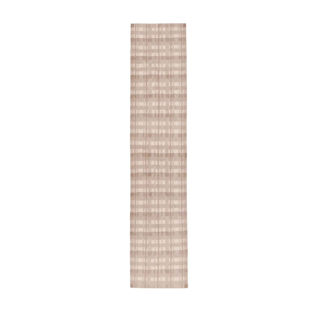 Glen Plaid Jacquard Brushed Cashmere Scarf