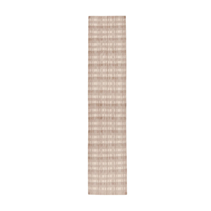 Glen Plaid Jacquard Brushed Cashmere Scarf