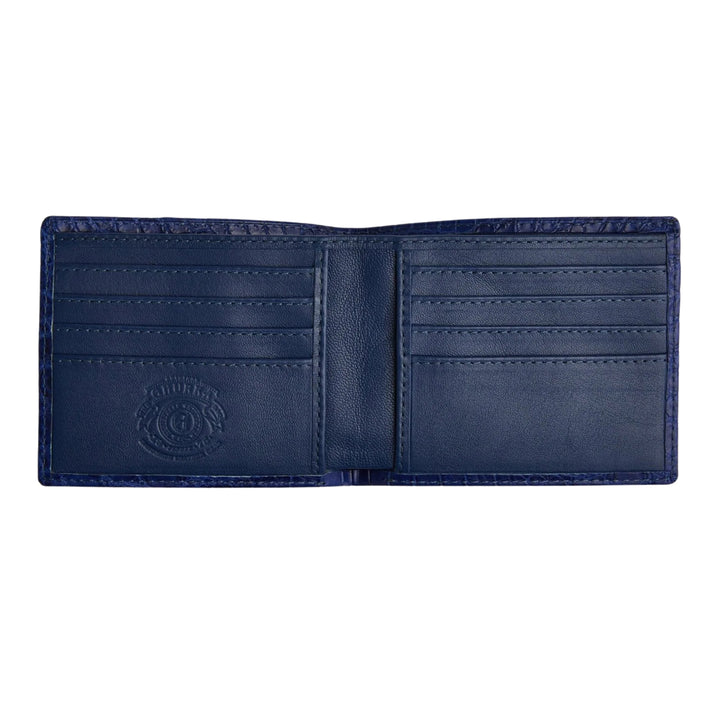 Classic Wallet No. 101 in Sapphire Crocodile