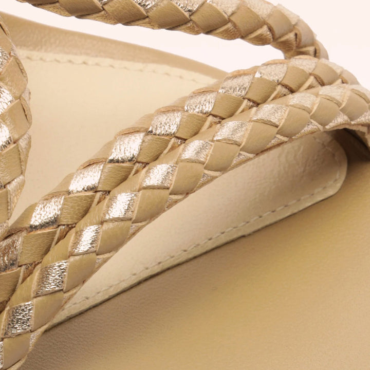 Elba City Sandal in Semolina