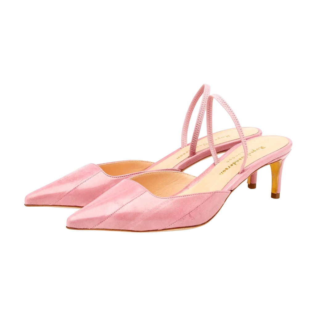 Aminta Heel in Jaipur Pink Eel